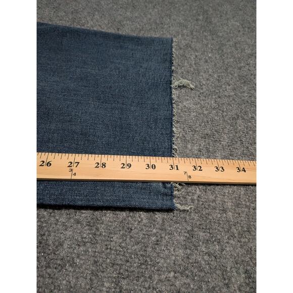 Judy Blue Straight Fit Jeans Womens Plus Size 22W Raw Hem Denim - Picture 5 of 10